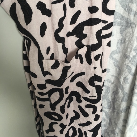 gorman Printed Cotton Linen Bathrobe - Picture 4 of 8